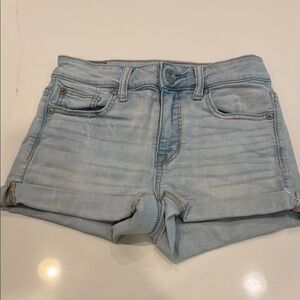 American Eagle Outfitters Light Wash Denim Shorts
